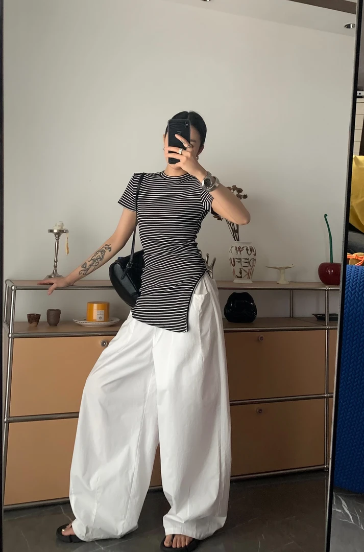 No退No换DaDa原创休闲时尚裤子9095