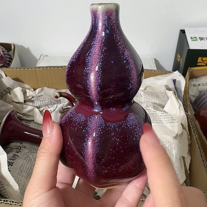 摆件陶郑家钧窑摆件