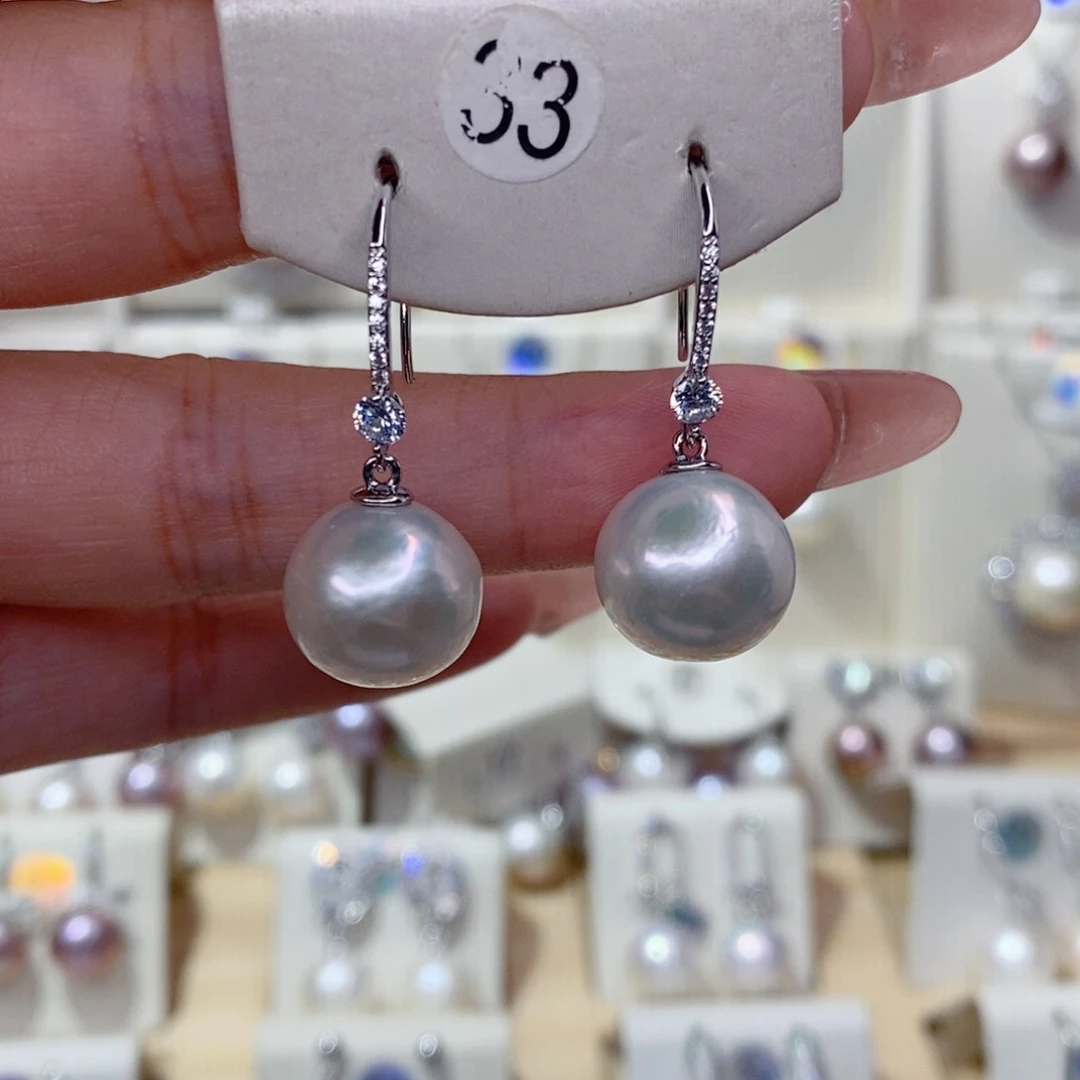 未镶嵌淡水珍珠耳饰