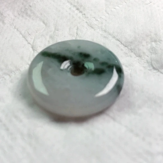 翡翠颈饰未镶嵌小***7吊坠