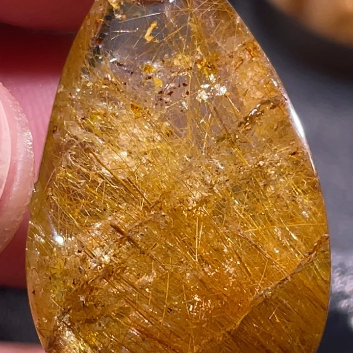 *****发晶颈饰未镶嵌钛晶