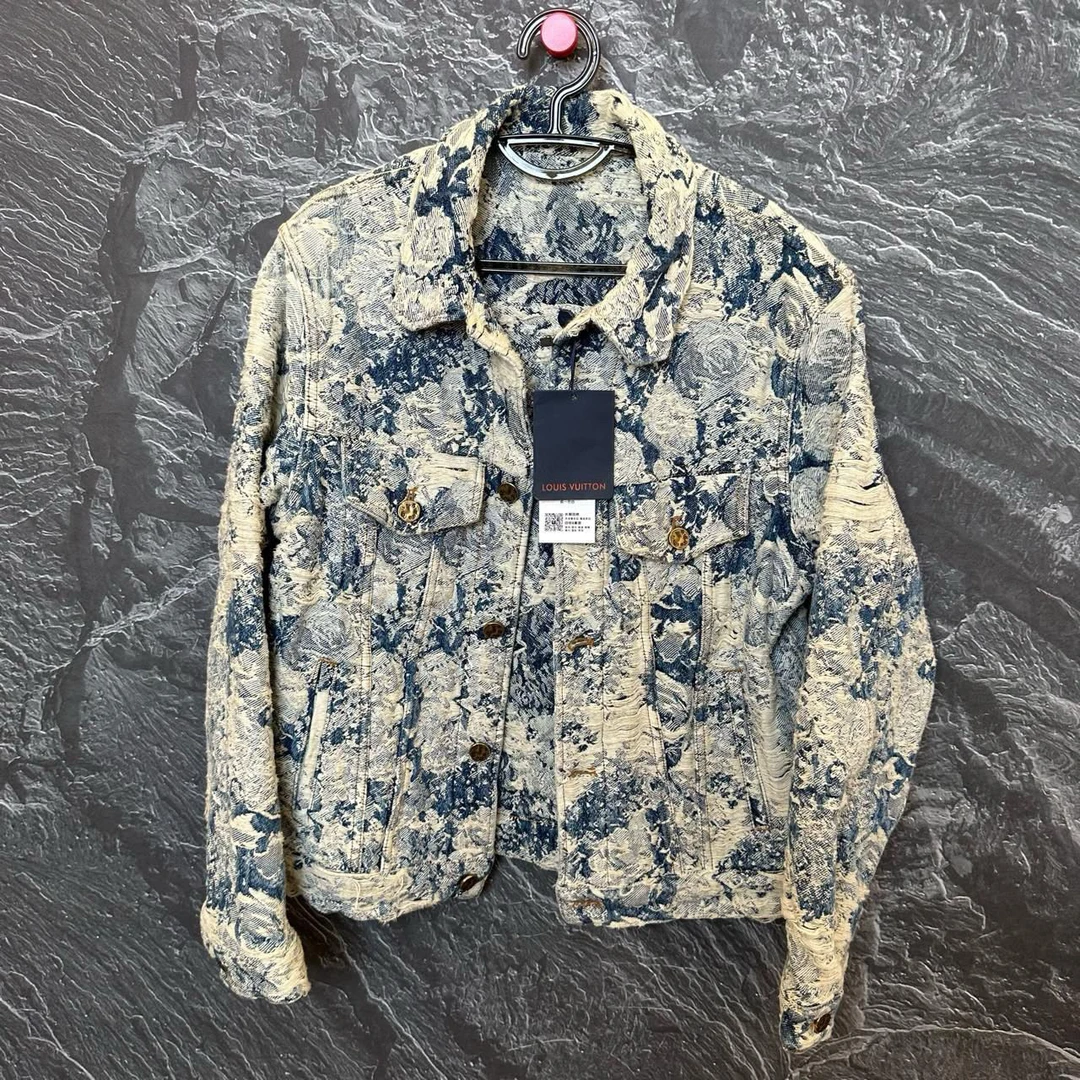 全新未使用 LouisVuitton/路易威登 花卉牛仔 尺码46 10729