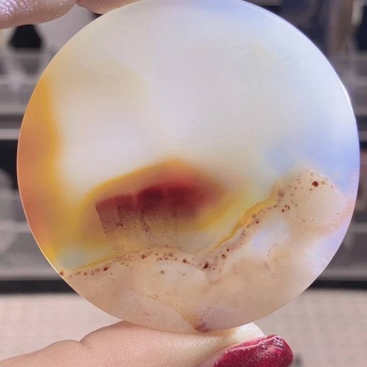 玛瑙/玉髓未镶嵌颈饰