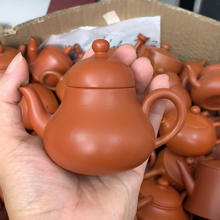 原矿朱泥茶壶茶具家用120