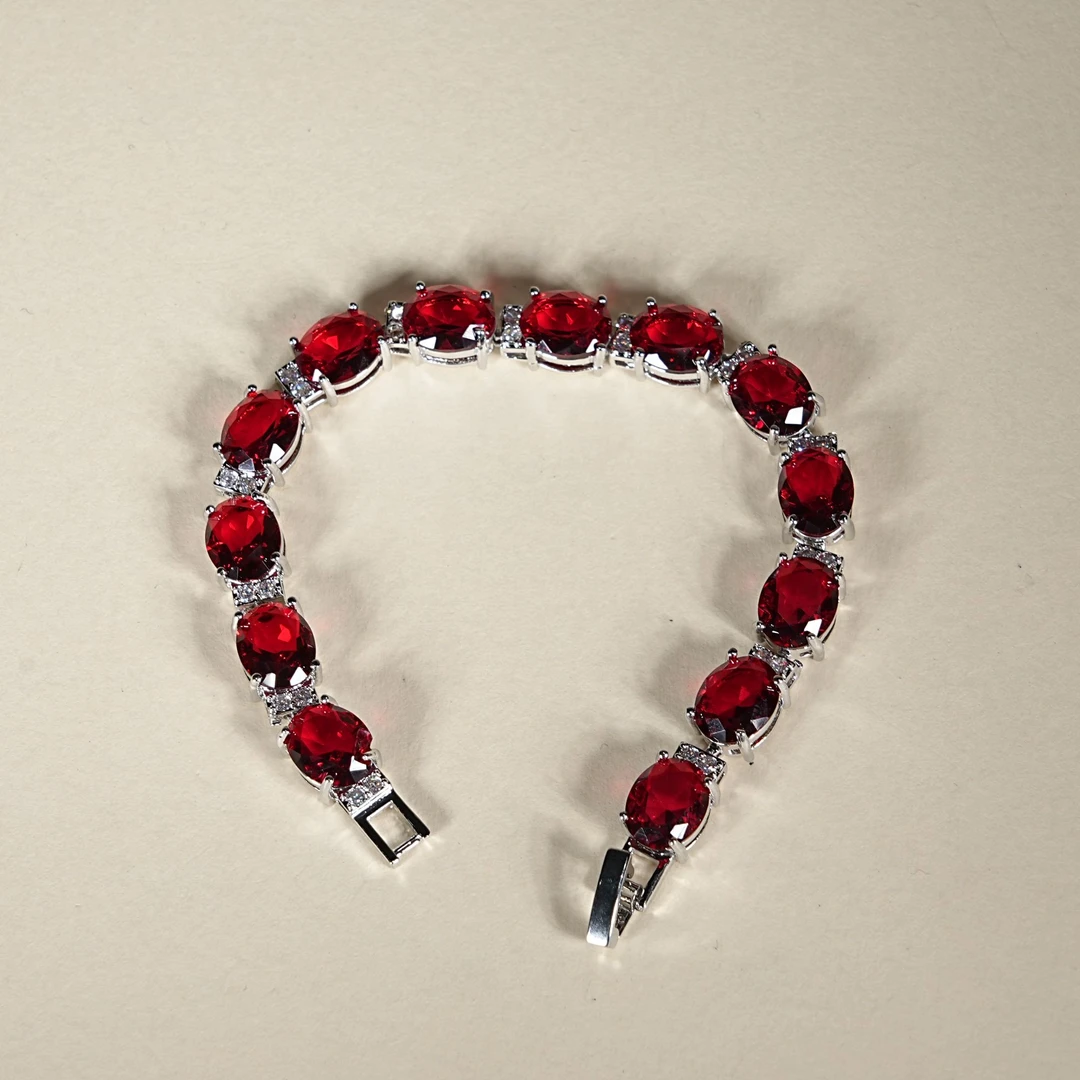 【国王嘉选】鸽子血红色手链——————————高