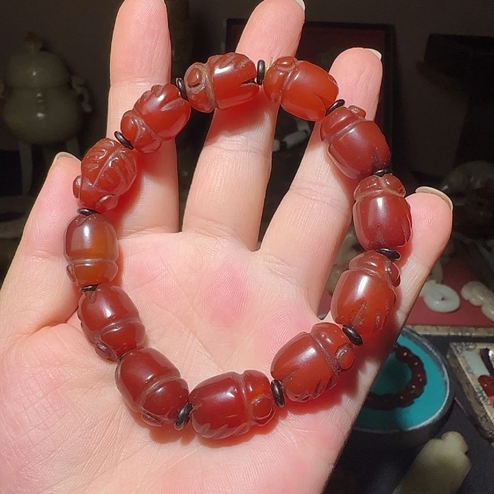 玛瑙/玉髓未镶嵌手链