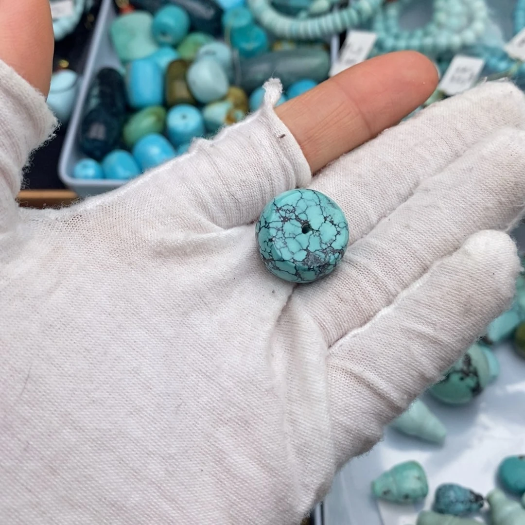 未镶嵌绿松石卡18墩子