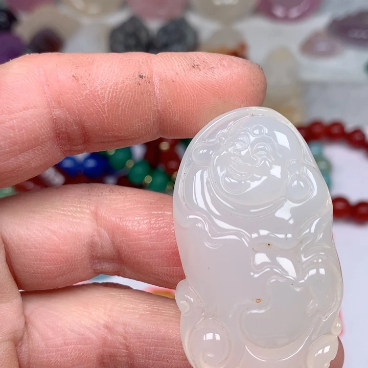 玛瑙/玉髓颈饰未镶嵌团****