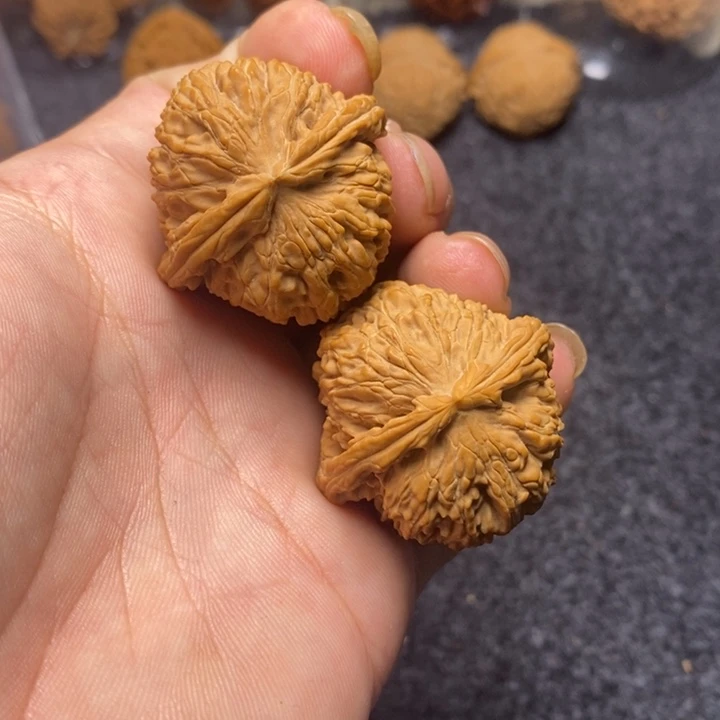 文玩核桃吊坠37白狮子