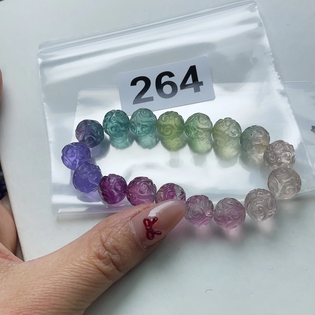 萤石手串264。未镶嵌?****铺