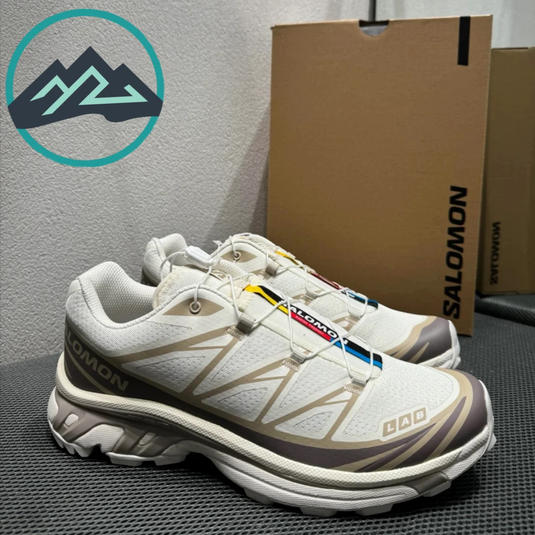 【新品上新】萨洛蒙 XT-6 耐磨户外休闲徒步跑鞋 羽毛灰