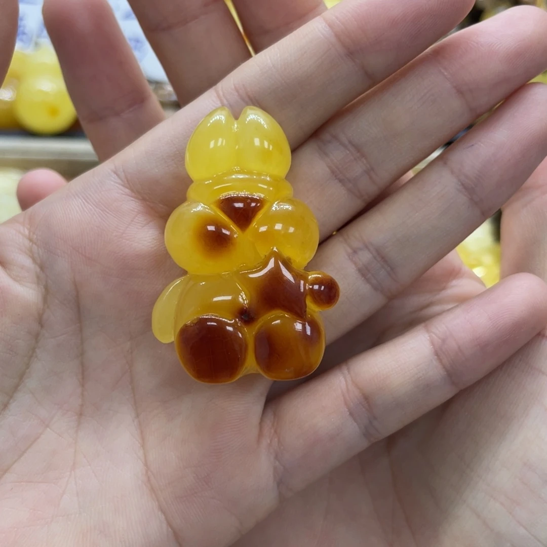 裸石琥珀未镶嵌天然琥珀