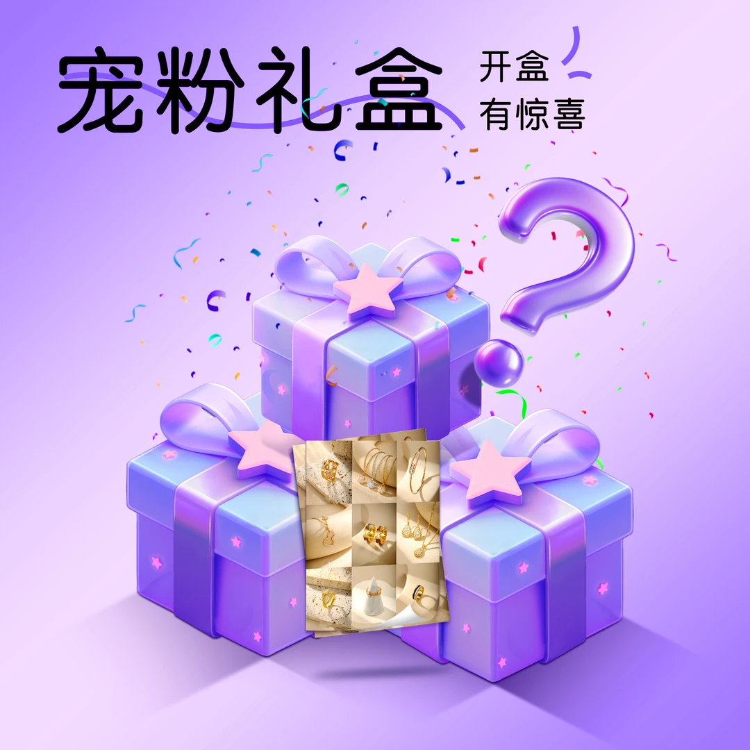 FEIFEI 镀k金【宠粉礼盒】高奢时尚高级感气质 LH021