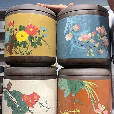 【闪购商品】紫砂茶叶罐