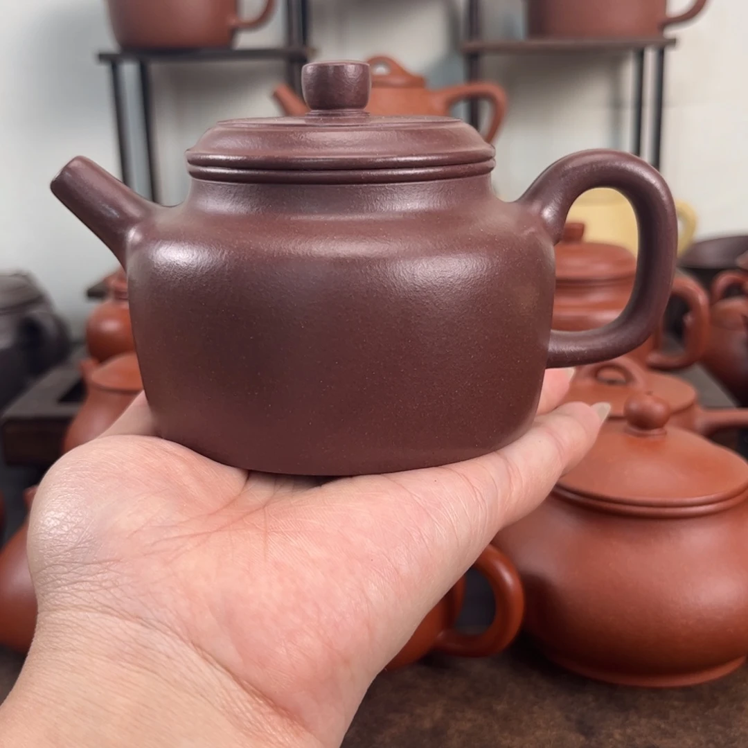 茶壶紫砂全手德钟250毫升