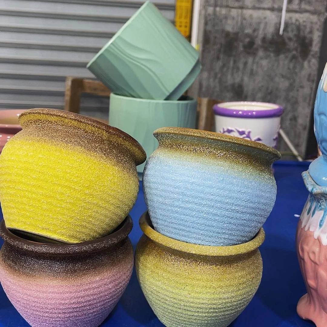 陶瓷花盆外贸尾货清仓满10元包邮