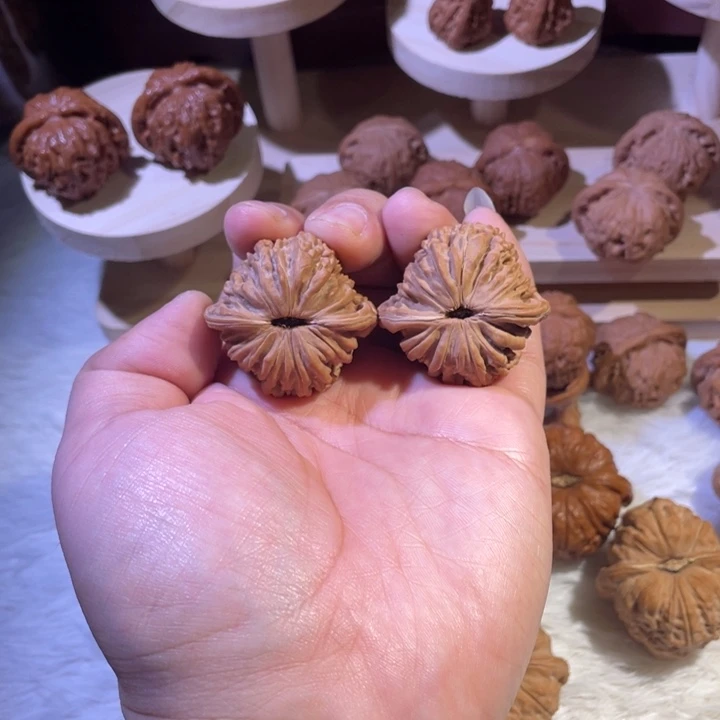 把件文玩核桃12-四座楼