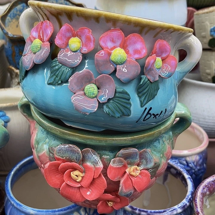 多肉绿植陶瓷花盆