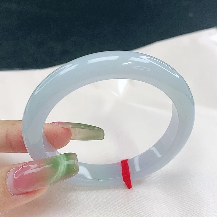 翡翠未镶嵌手镯圈53，79112