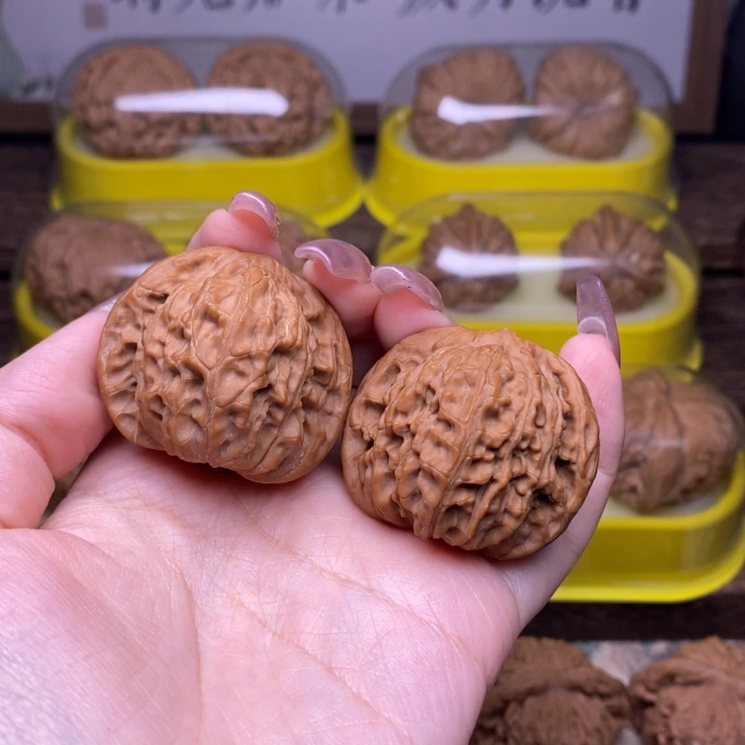 文玩核桃把件腾**业全品38尺山地磨盘2