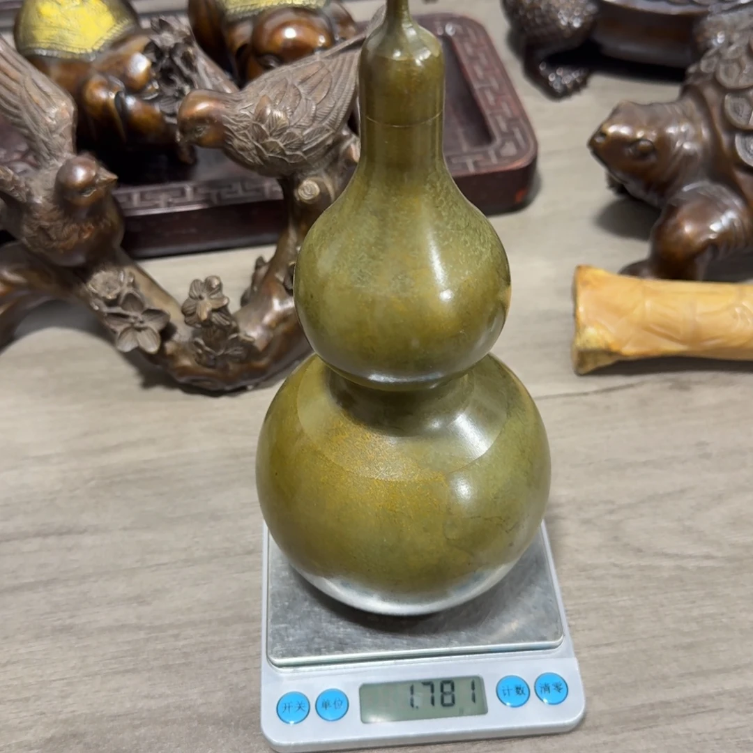 1***5铜铜葫芦桌面摆件热卖