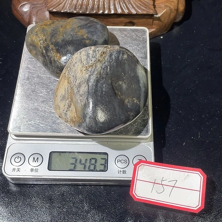 和田玉未镶嵌颈饰157