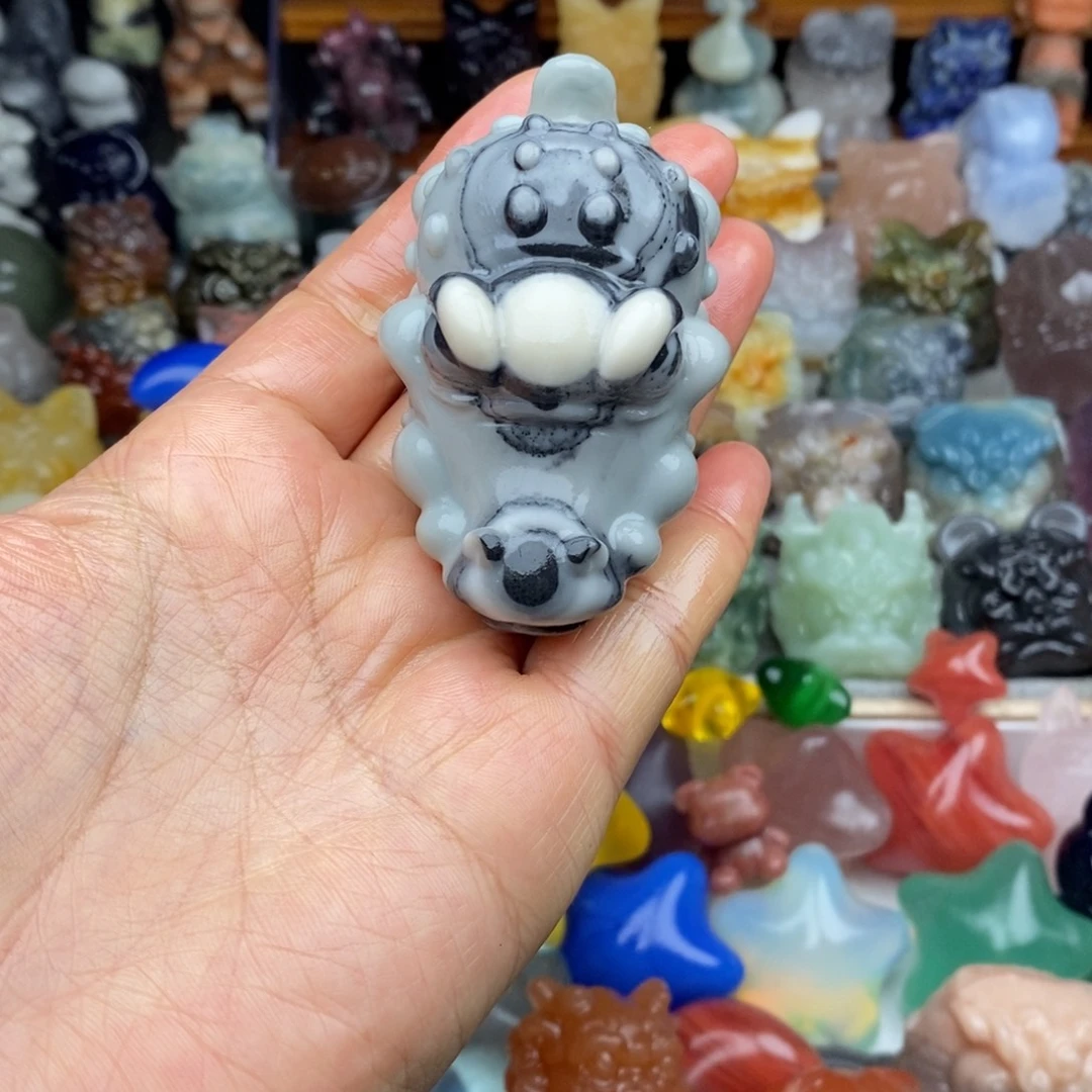 石材手把件 摆件 挂件