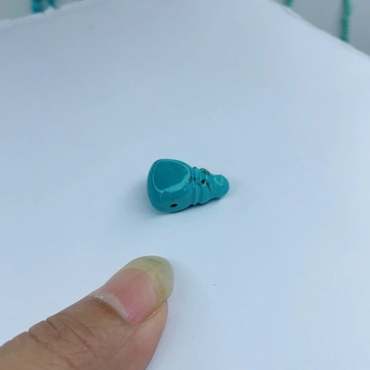 未镶嵌绿松石手链浮*