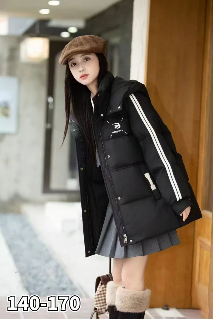 连帽百搭休闲旗旗衣长条条