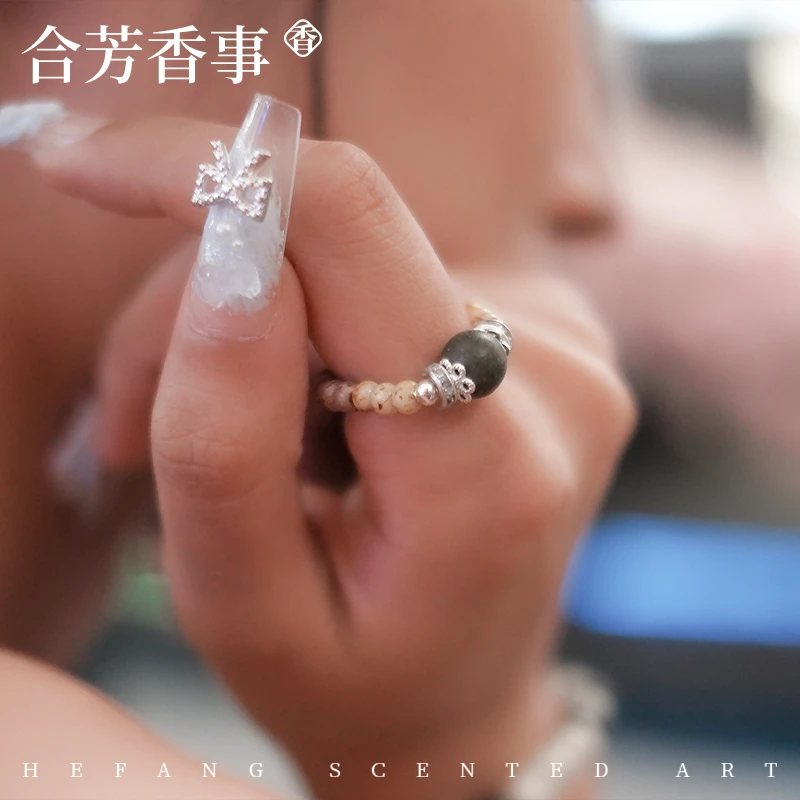 【清云戒指】合香珠手链时尚时尚手工复古小众