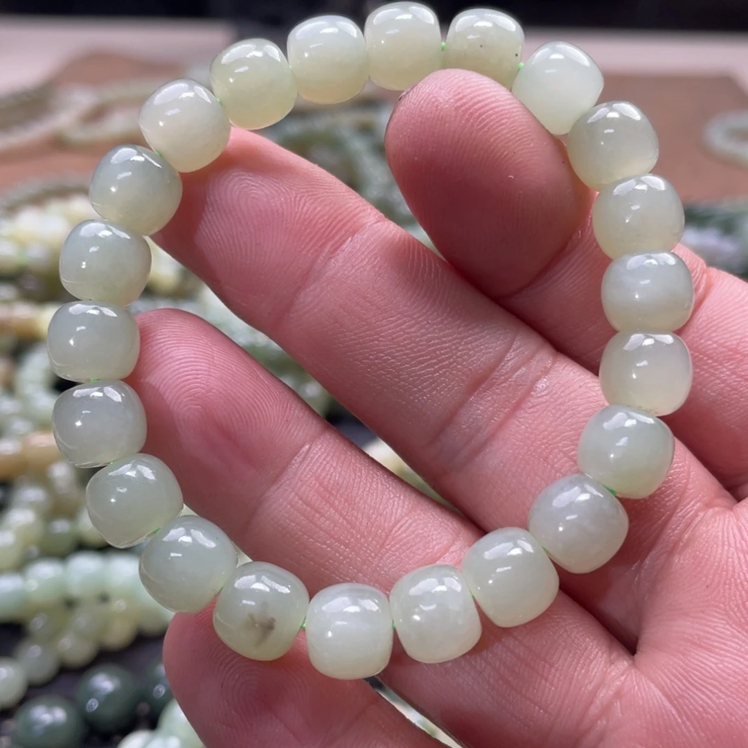 和田玉手链未镶嵌