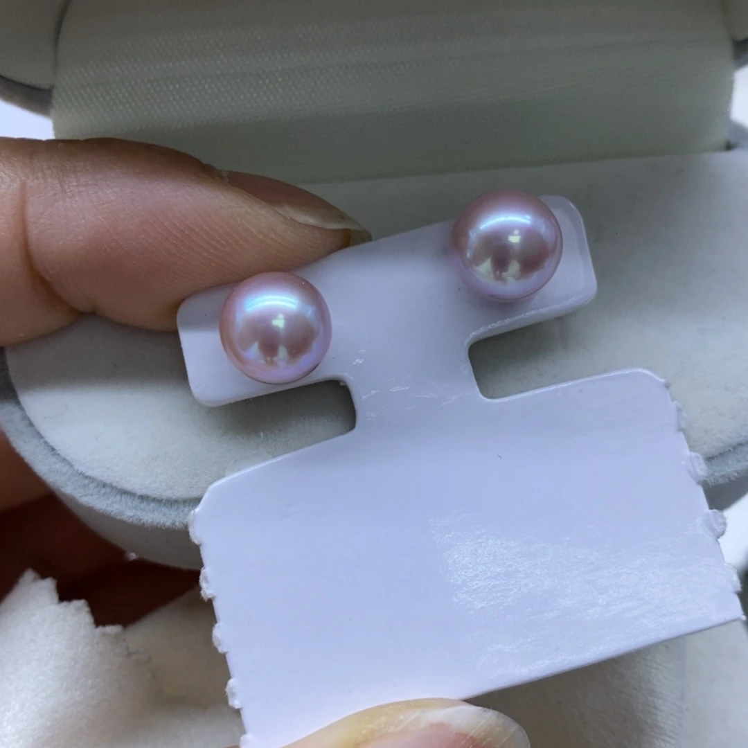 【闪购商品】银S925镶嵌淡水珍珠耳饰