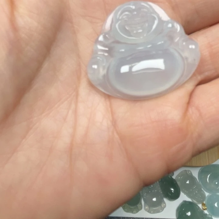 翡翠未镶嵌吊坠(不含链)翡翠