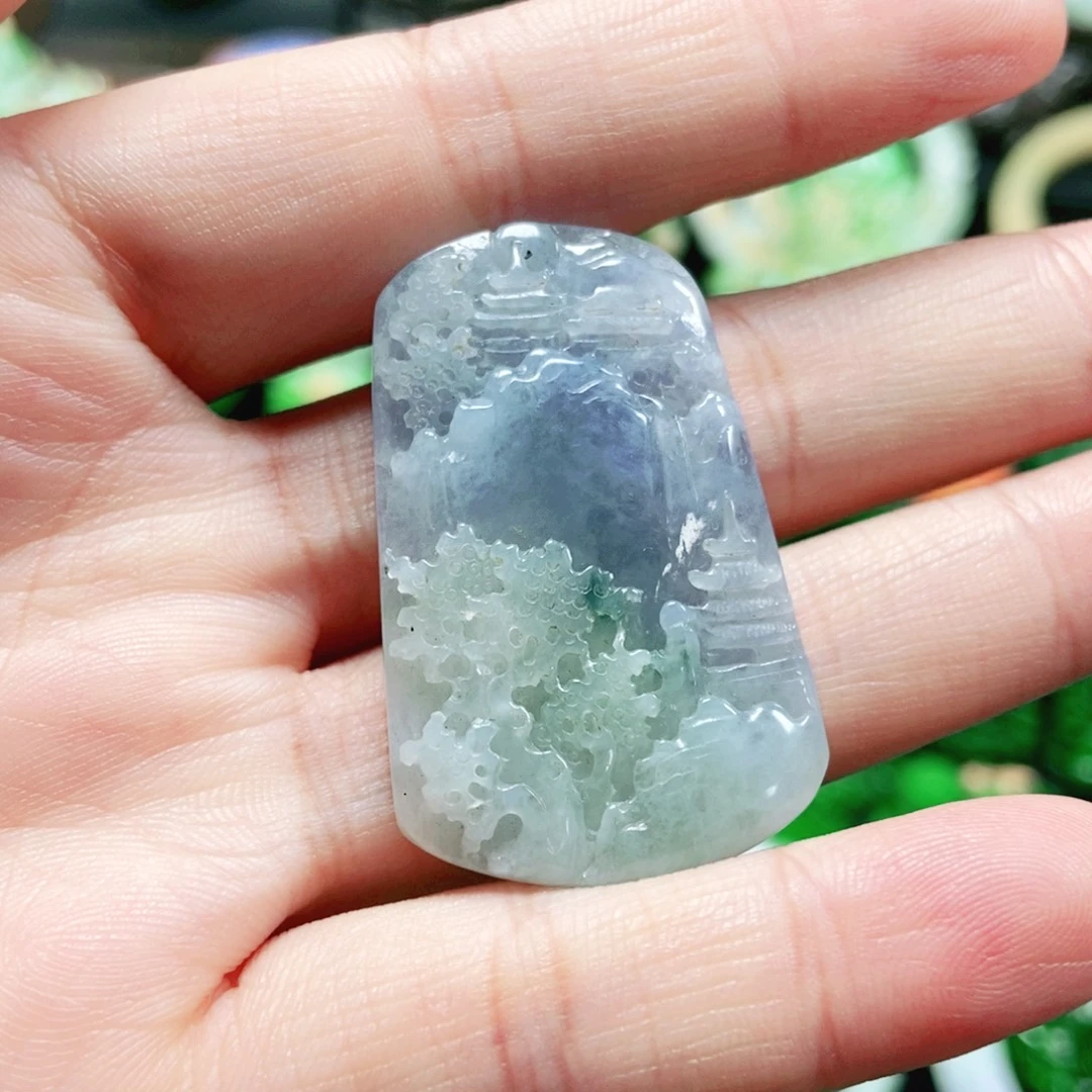 颈饰未镶嵌翡翠翡翠吊坠