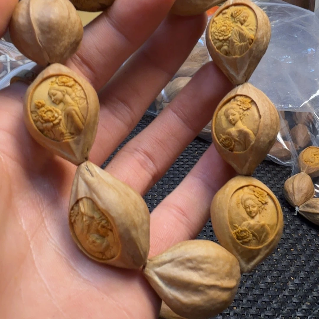 橄榄核手串/手链美女福利