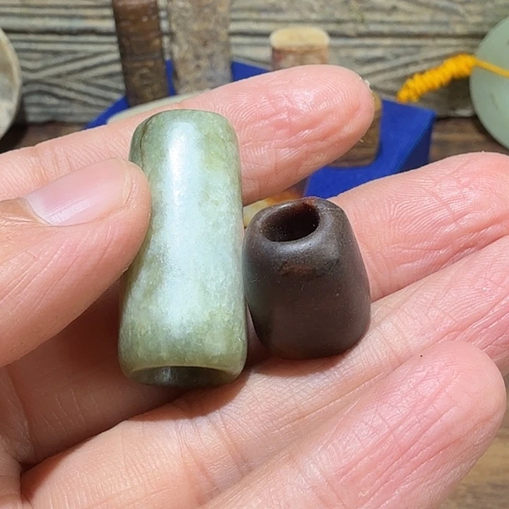 和田玉未镶嵌车挂远*