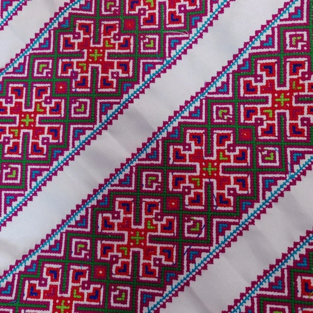 苗族刺绣花边手工十字绣机绣花条少数民族服装装饰辅料