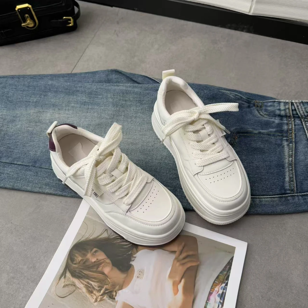 【无花果】2025女款时尚百搭厚底休闲鞋*16080-99