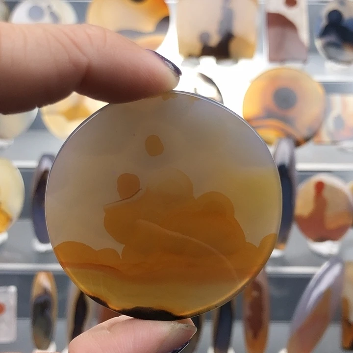 玛瑙/玉髓合金颈饰91