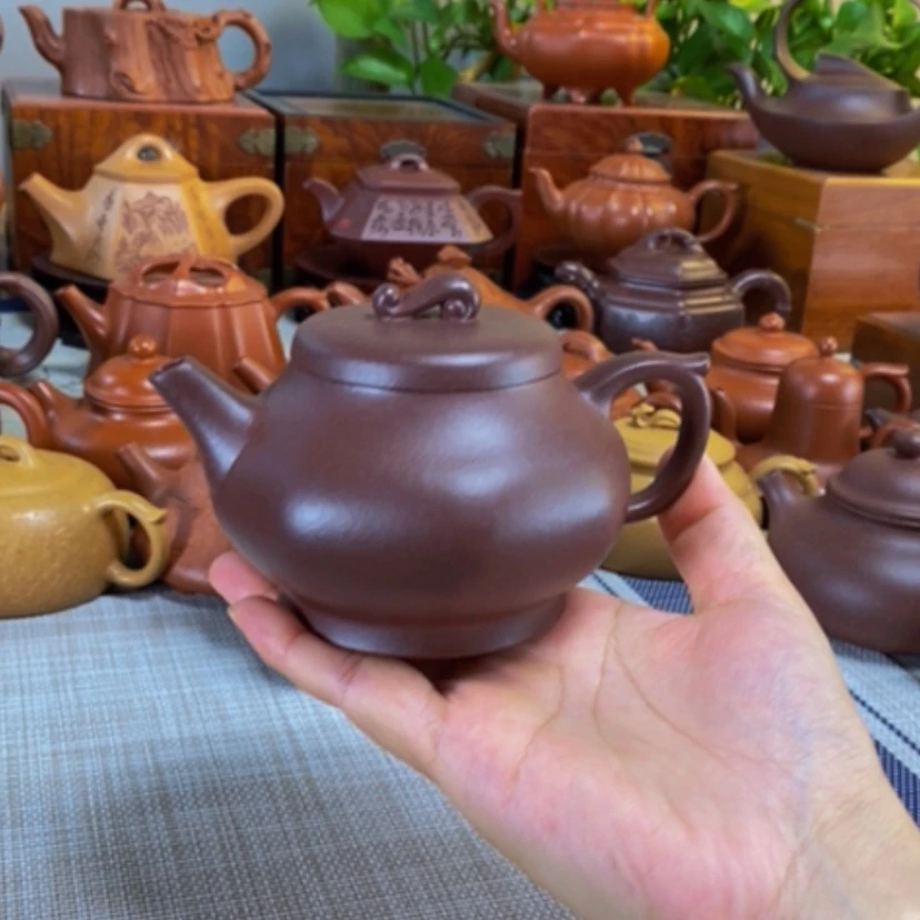 【闪购商品】茶壶紫砂八方如意300毫升