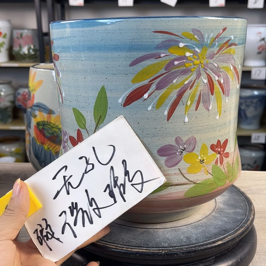 罐1xc景德镇陶瓷花盆