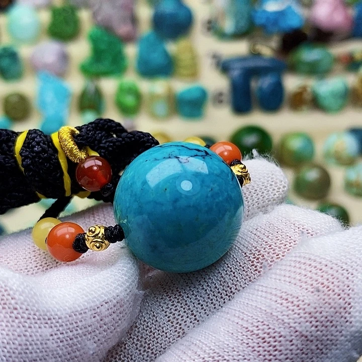 绿松石未镶嵌配饰