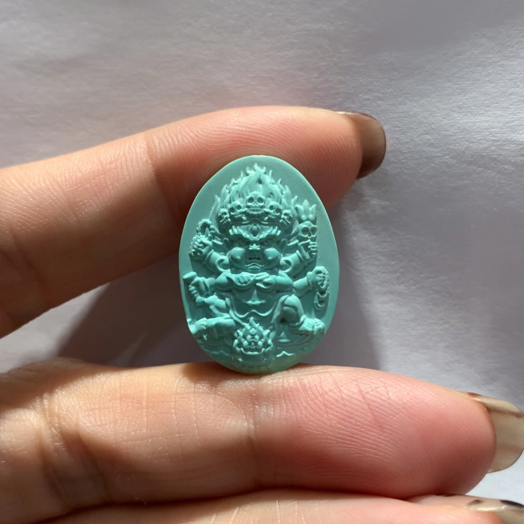 未镶嵌绿松石吊坠