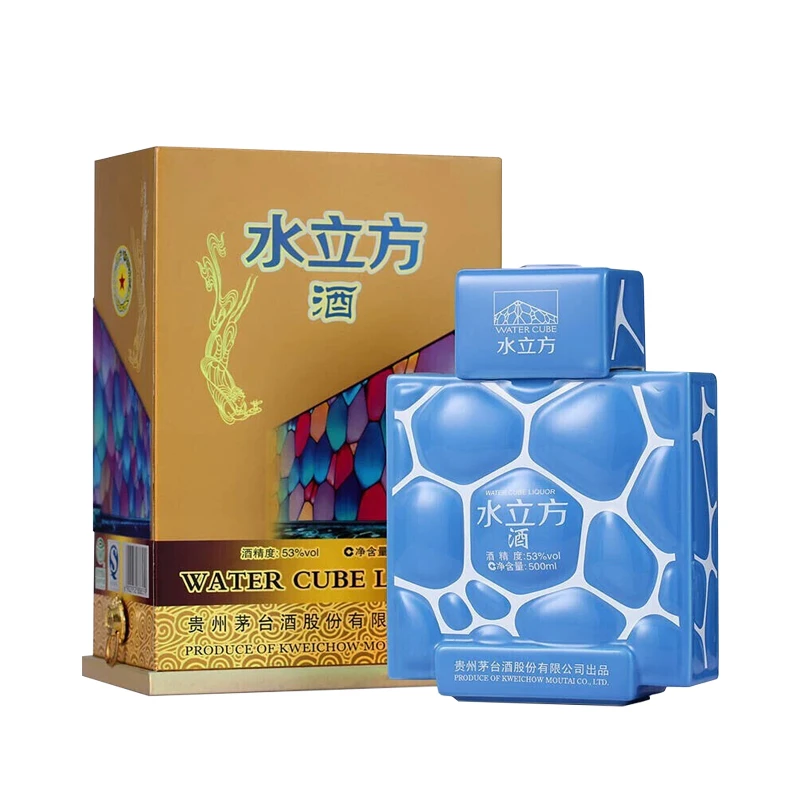 MOUTAI/茅台贵州茅台酒2011年水立方酒500ml*1瓶53度500ml