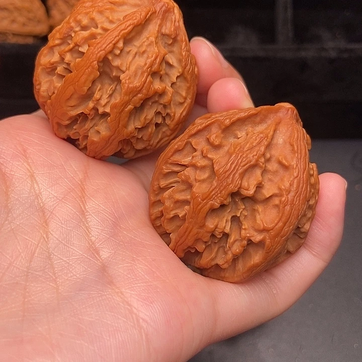 文玩核桃把件秦岭核桃文玩核桃