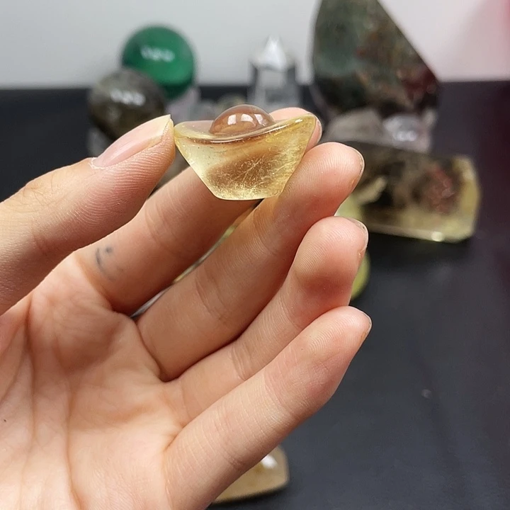 未镶嵌珠宝半成品水晶374水晶石