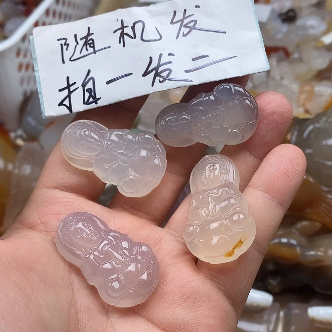 玛瑙/玉髓未镶嵌颈饰