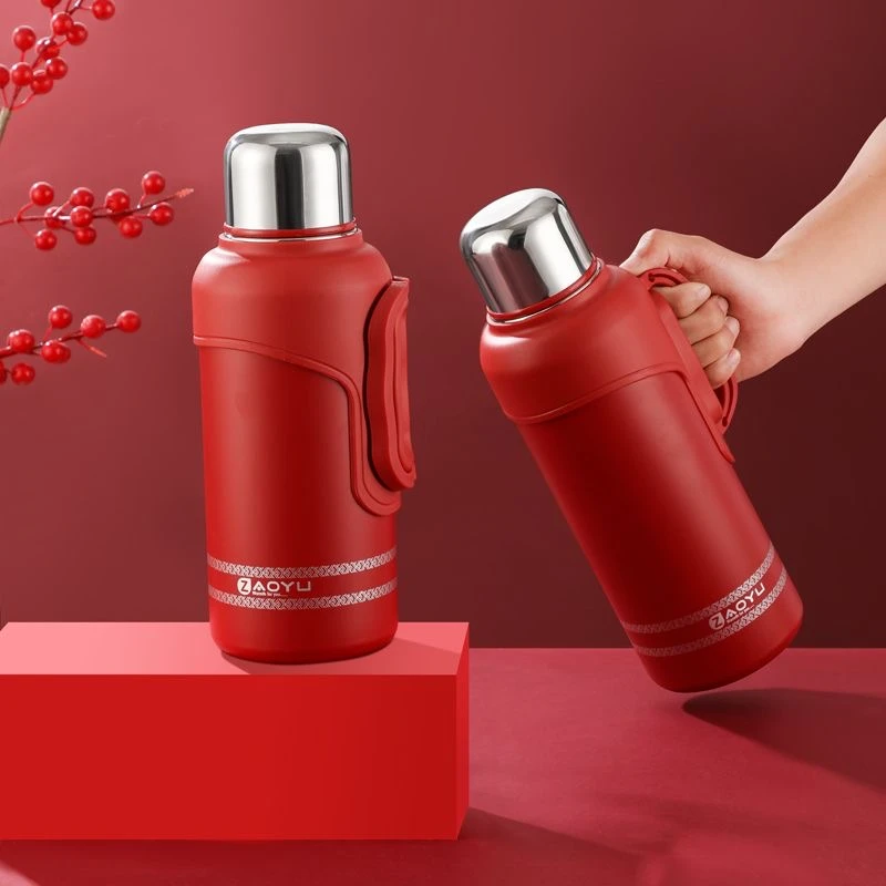 保温壶大容量316大号保温杯 便携热水瓶户外保温瓶水杯1500ML