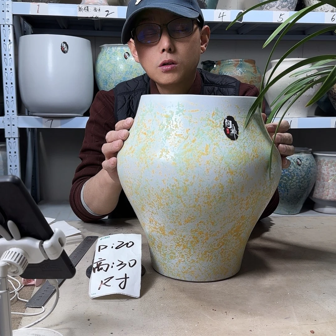 20@30 紫砂花盆尺寸了