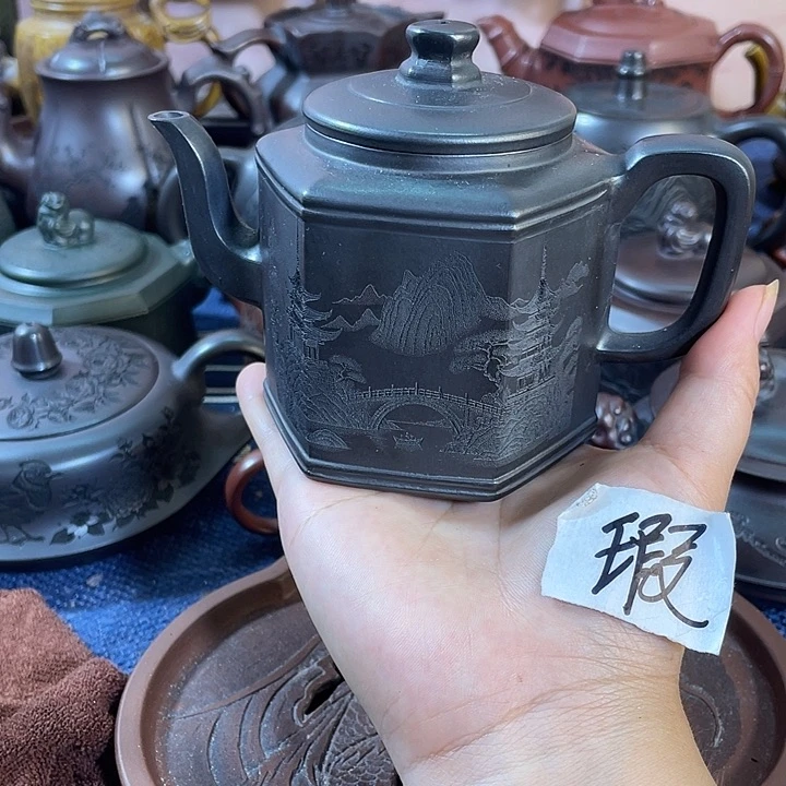 茶壶紫砂瑕疵紫砂茶具